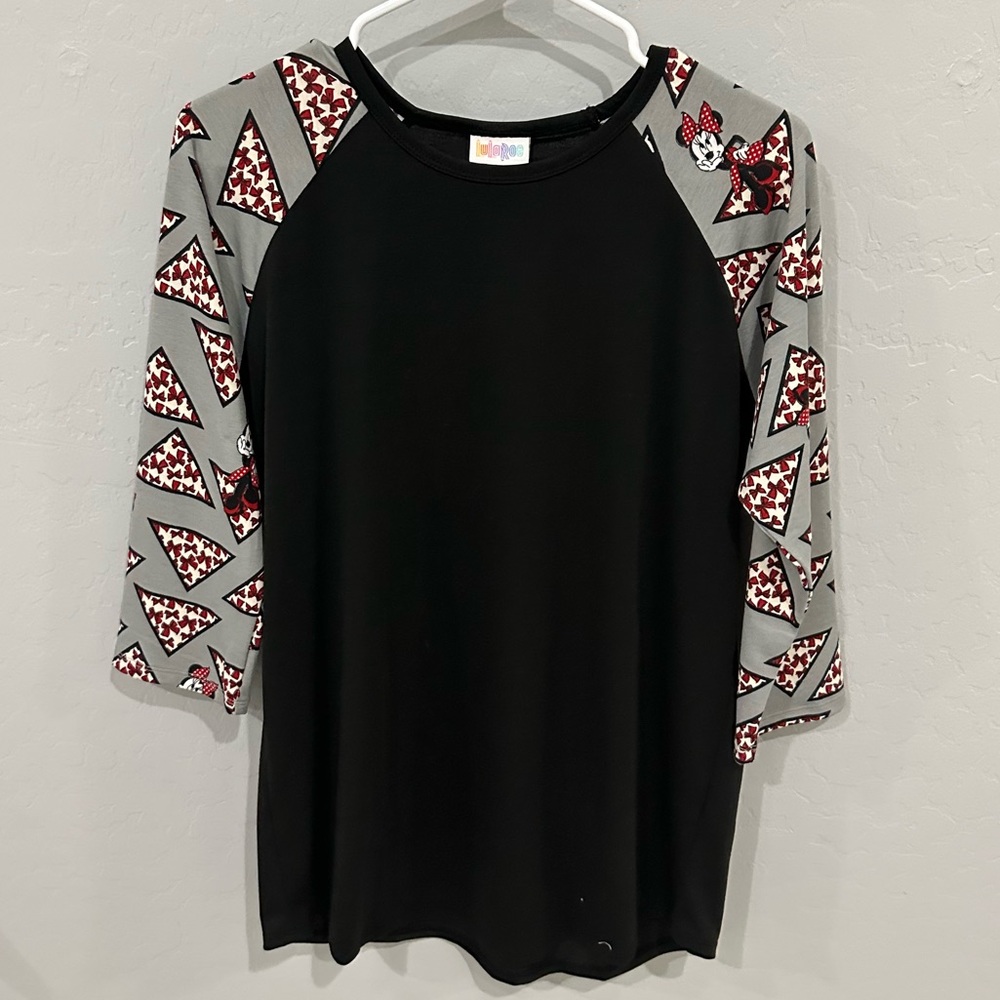 LuLaRoe Minnie Mouse shirt.